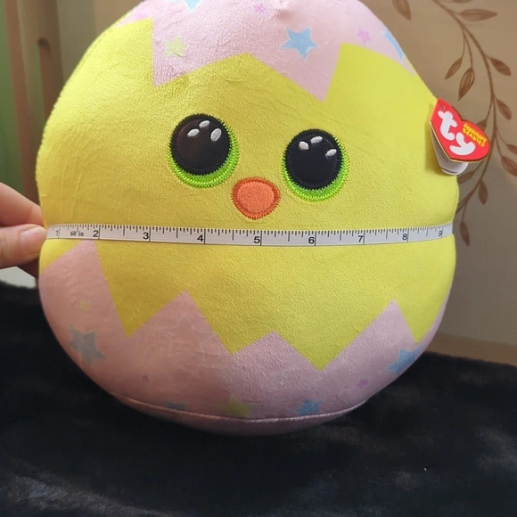 TY NWT Chick Squishy Beanies - Picture 6 of 6